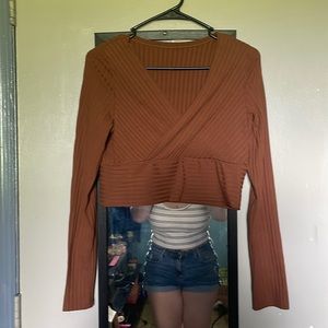 romwe long sleeve shirt.